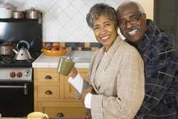 retired black couple