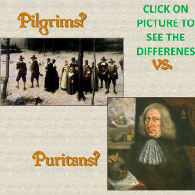 Pilgrim versus Puritan
